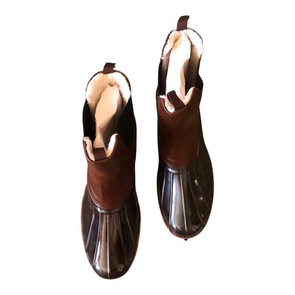 Arctix NIB Women’s McKenzie Pull-On Waterproof Duck Boots Brown Black Size 11 - Picture 5 of 15